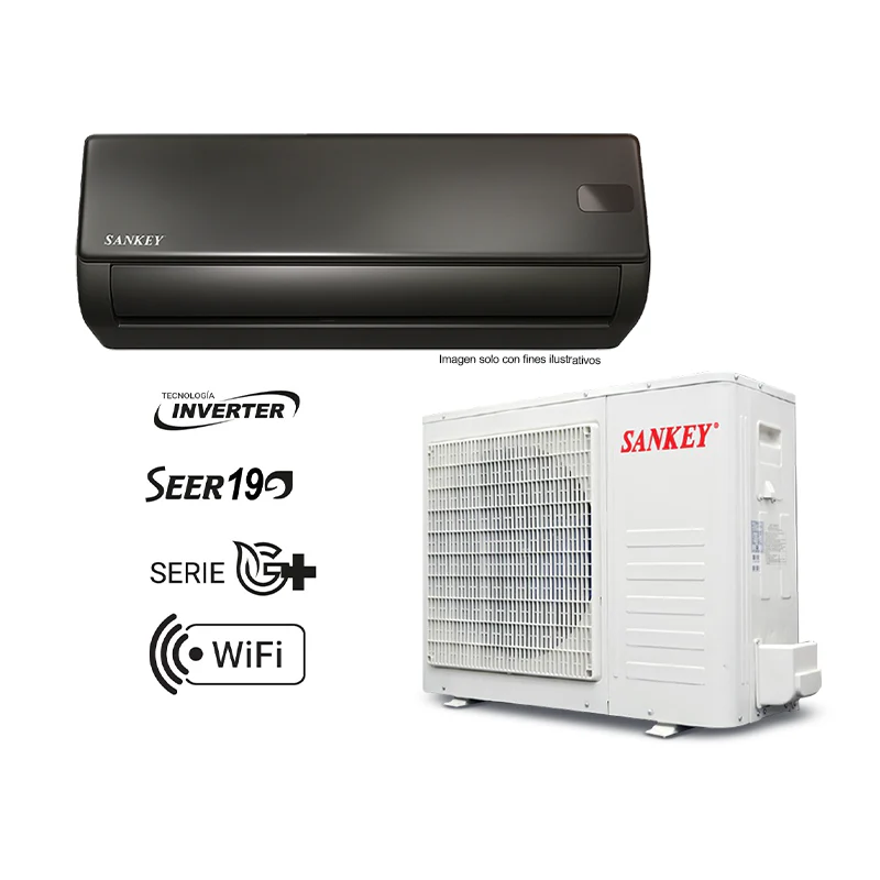 Aire acondicionado Split Inverter 18000 BTU, ES18IDGW25 Sankey SEER 19 Wi-Fi - Image 2