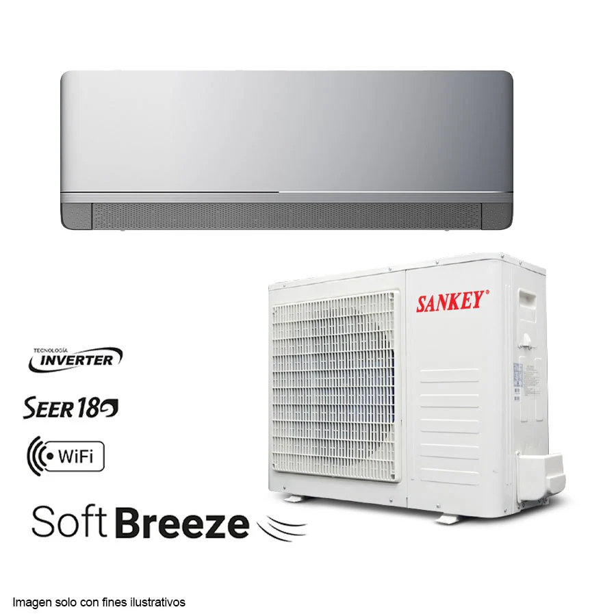 Aire acondicionado Split inverter ES18ID6WG 18000BTU Sankey - Image 3