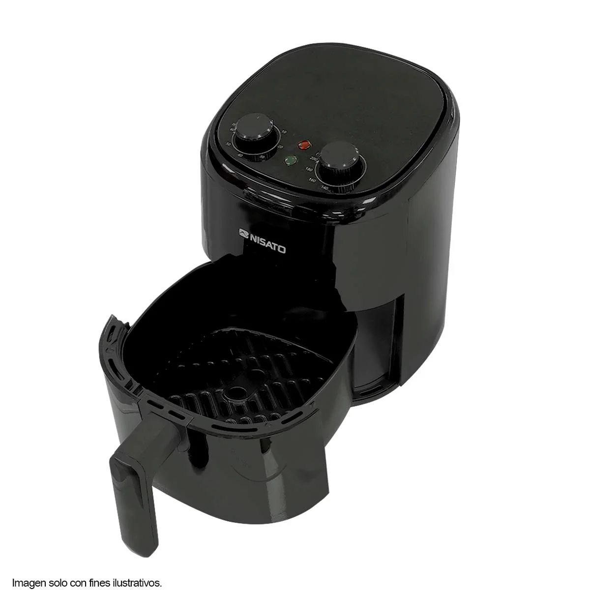 AirFryre 2.2 litros NAF-250LDL 1000W, bandeja Non-Stick - Image 2