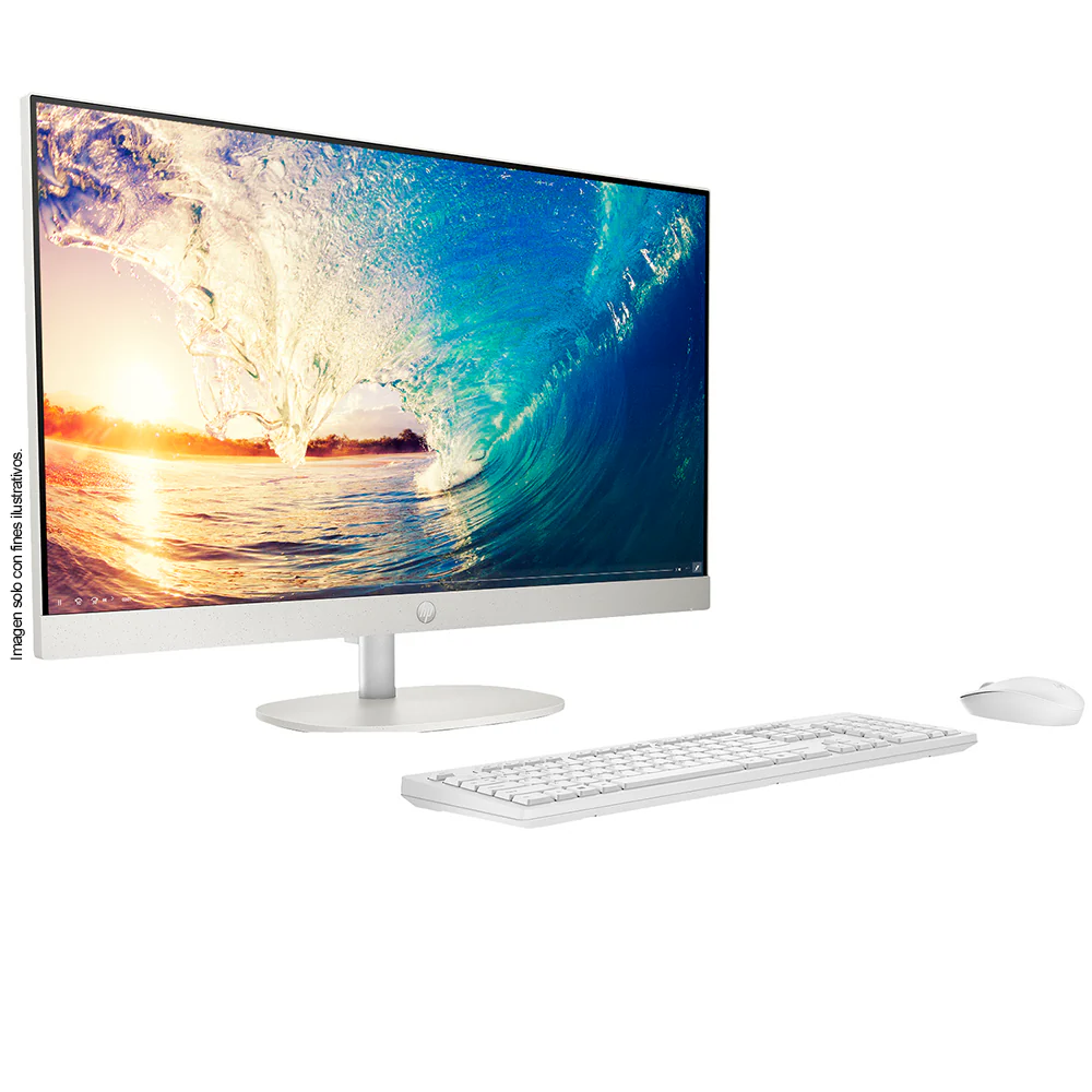 All in One 24-cr0250la, HP AMD Ryzen 5, 8 GB RAM, 512 GB SSD, 23.8" FHD, Windows 11 Home - Image 4
