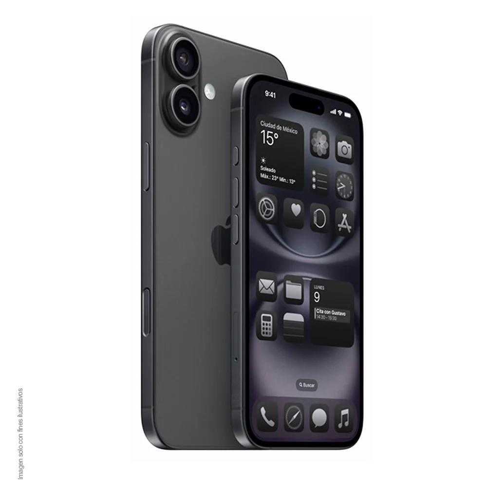 iPhone 16 Apple 128GB color negro