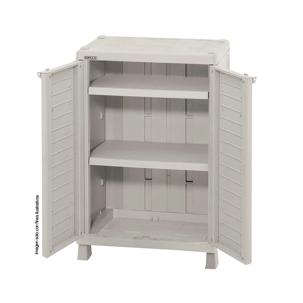 Armario mediano Barú Taupe 9290-XP, ideal para exterior como interior - Image 2