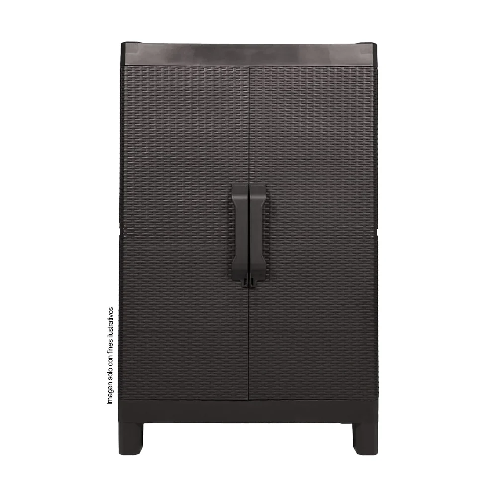Armario Medium 706-WEN Capri color Gengue, ideal para exterior como interior - Image 3