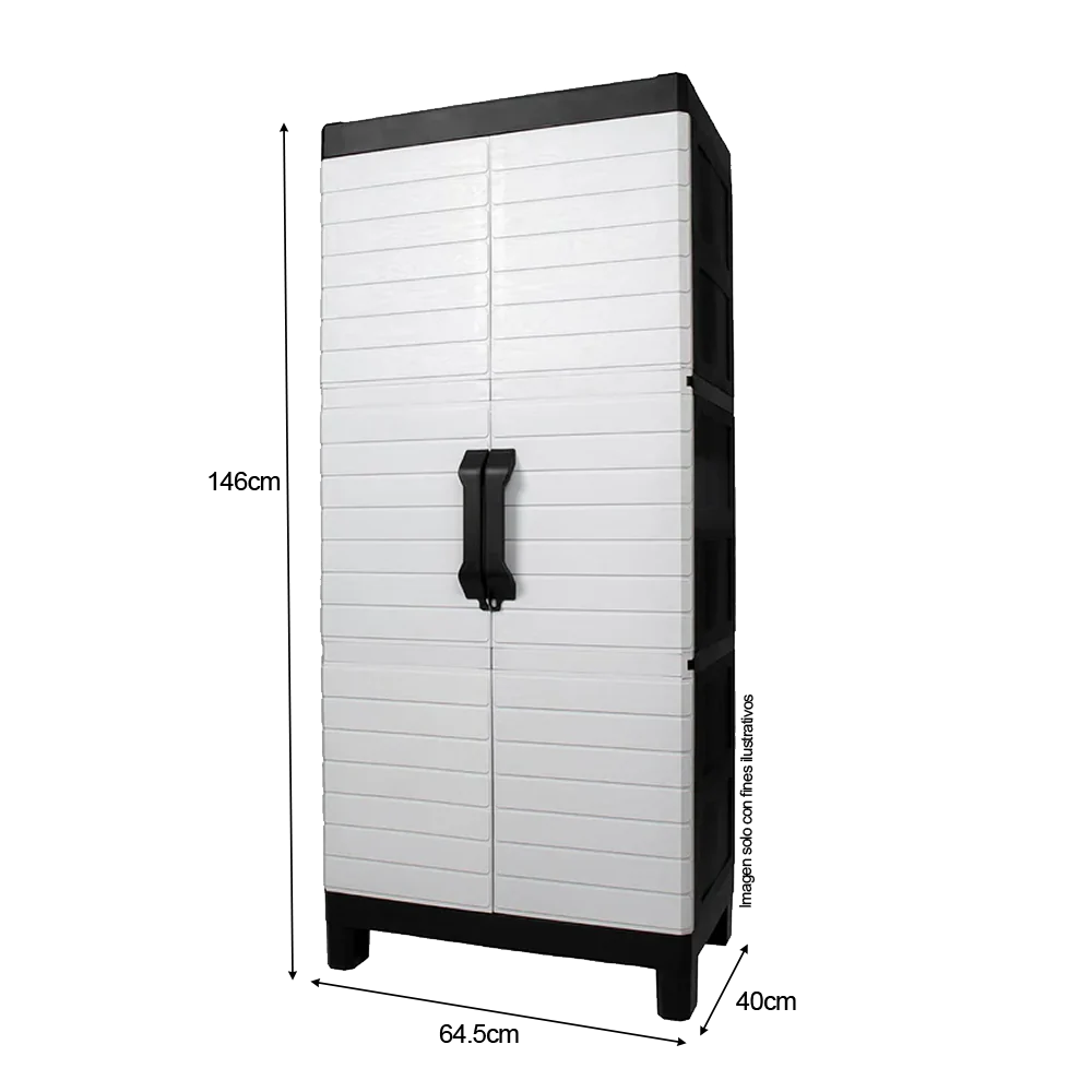 Armario Montana Large 712-GRI color gris - Image 3