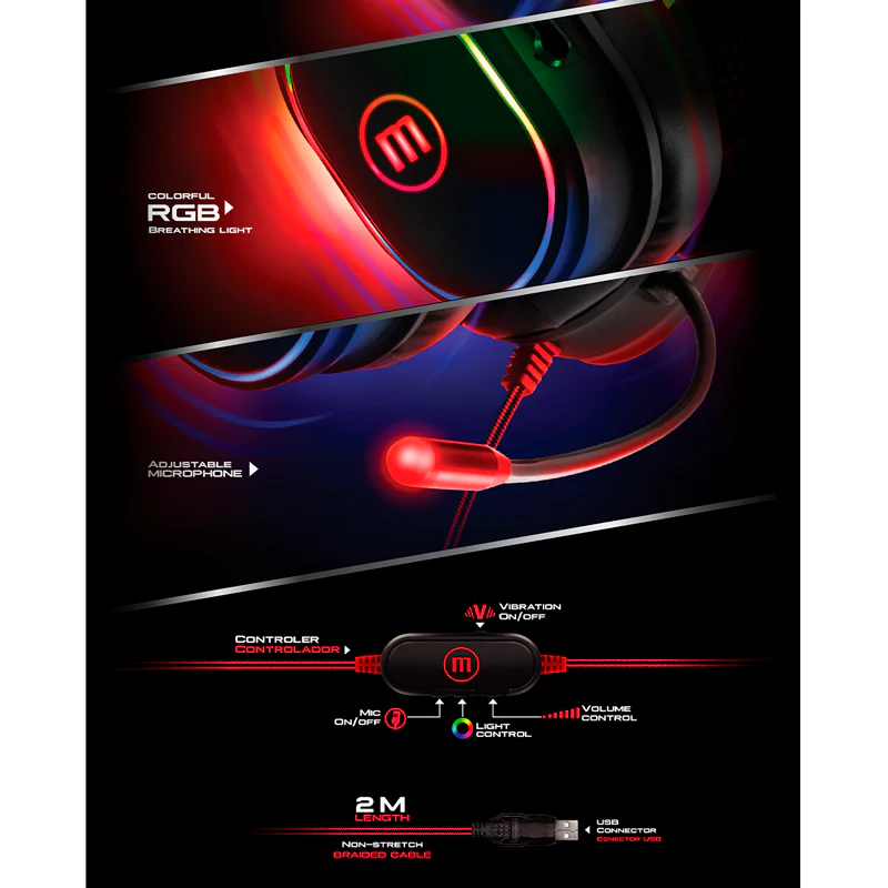 Audífono MAXELL OVER EAR CA-H-MIC GAMING 347834 - Image 3