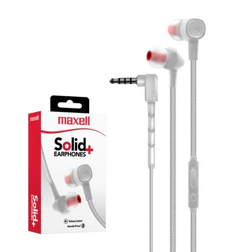 AUDIFONOS MAXELL 348344 IN EAR ALAMBRICO BLANCO