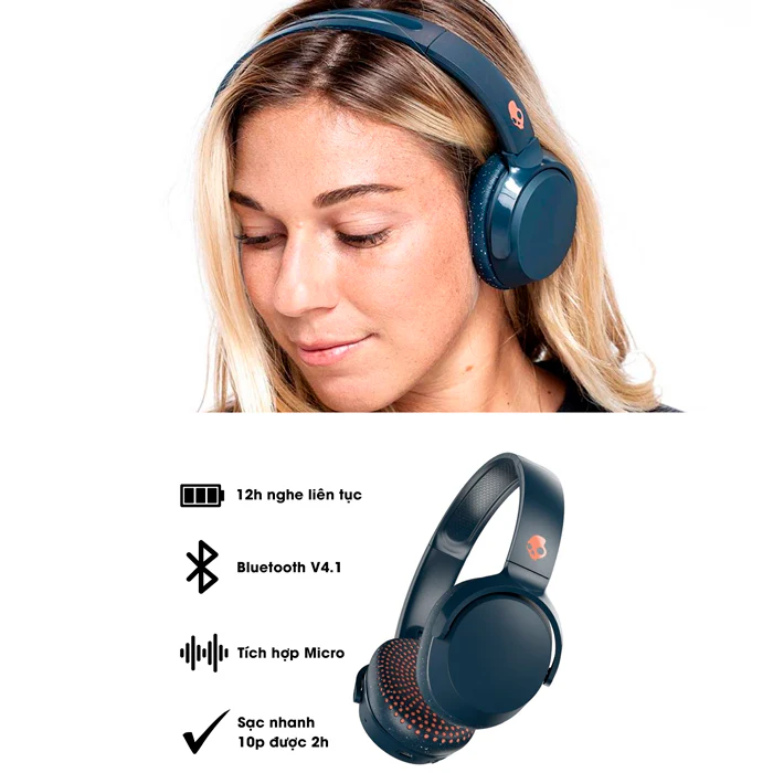 Audífonos On-Ear, S5PXY-L636, Skullcandy, Riff con Tap Tech - Image 4