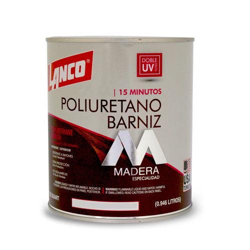 LANCO BARNIZ TRANSPARENTE 1/4 GALON