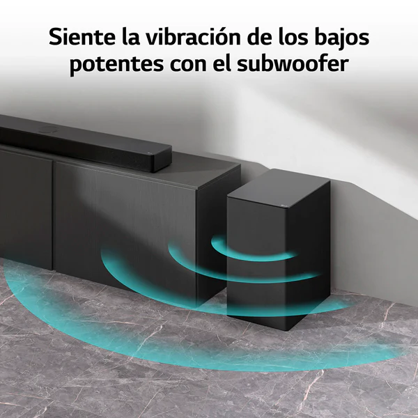 BARRA DE SONIDO LG SC9S  400W 3.1.3 CANALES BLUETOOTH DOLBY ATMOS - Image 2