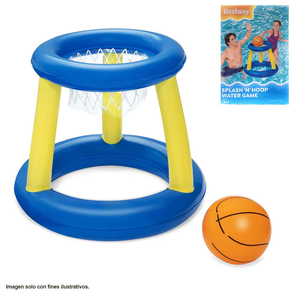 Juguete para piscina 52418 basketball Bestway de 24/61cm - Image 2