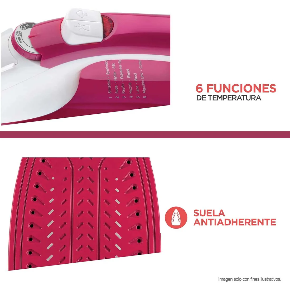 Plancha IR1850 suele de cerámica Black & Decker - Image 3