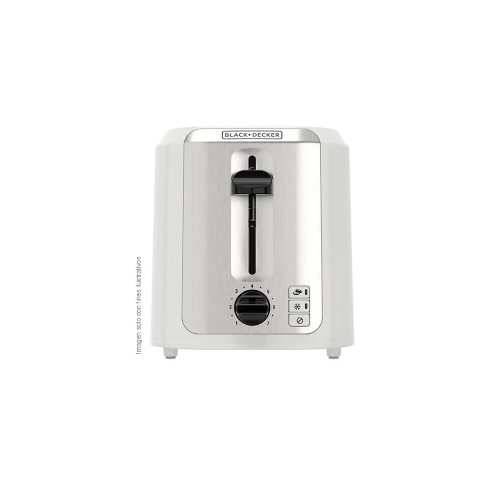 BLACK & DECKER TOSTADORA 850 WATTS TR7827-1WDLA ACERO INOXDABLE RANURAS EXTRA ANCHAS - Image 2