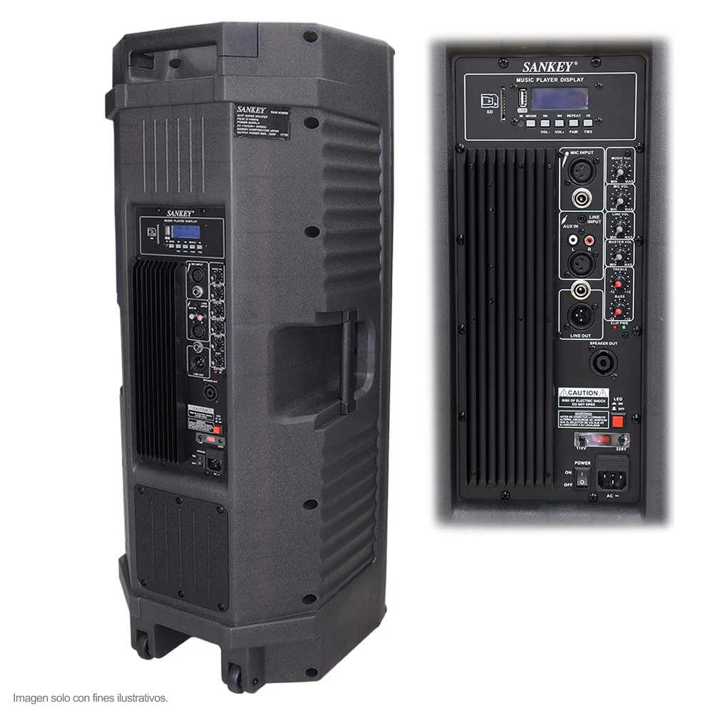 Bocina PA153130TM Sankey potencia de 320W RMS. - Image 3