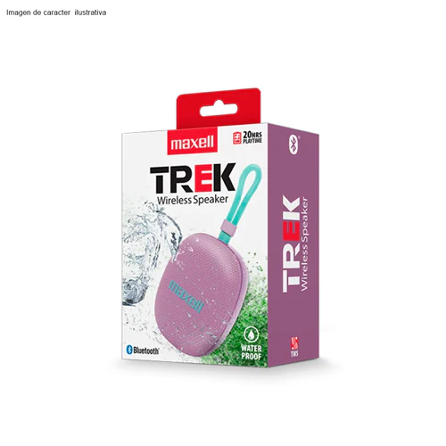 Bocina portátil BT-TREK  Maxell color purpura - Image 2