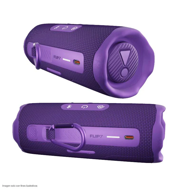 Bocina portátil FLIP7 JBL color morado - Image 4