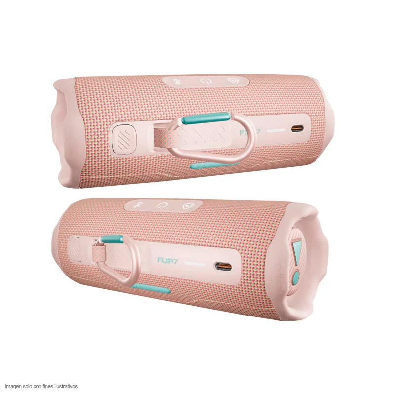 Bocina portátil FLIP7 JBL color rosada - Image 4