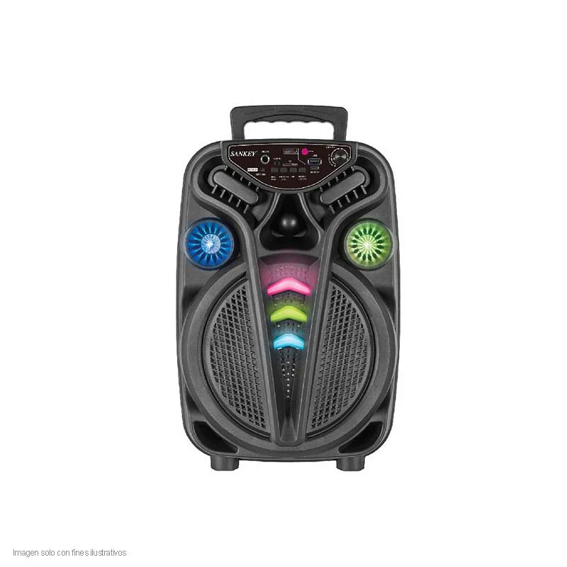 Bocina portátil PA-8DCC001A recargable Sankey 10W RMS - Image 2
