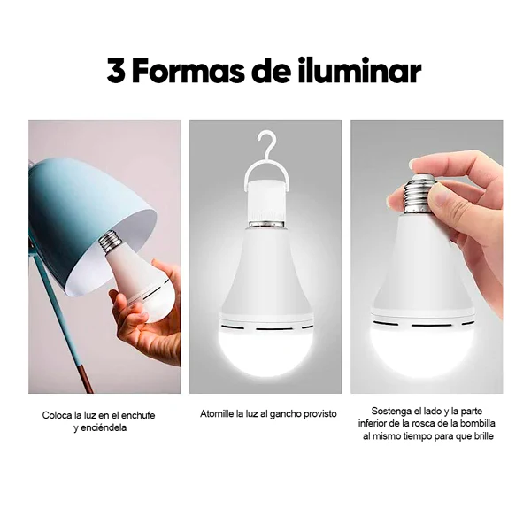 Bombillo led de emergencia 15W DSY-3002 - Image 2