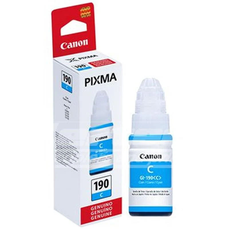 Tinta Botella Cyan CANON GI-190 - Image 2