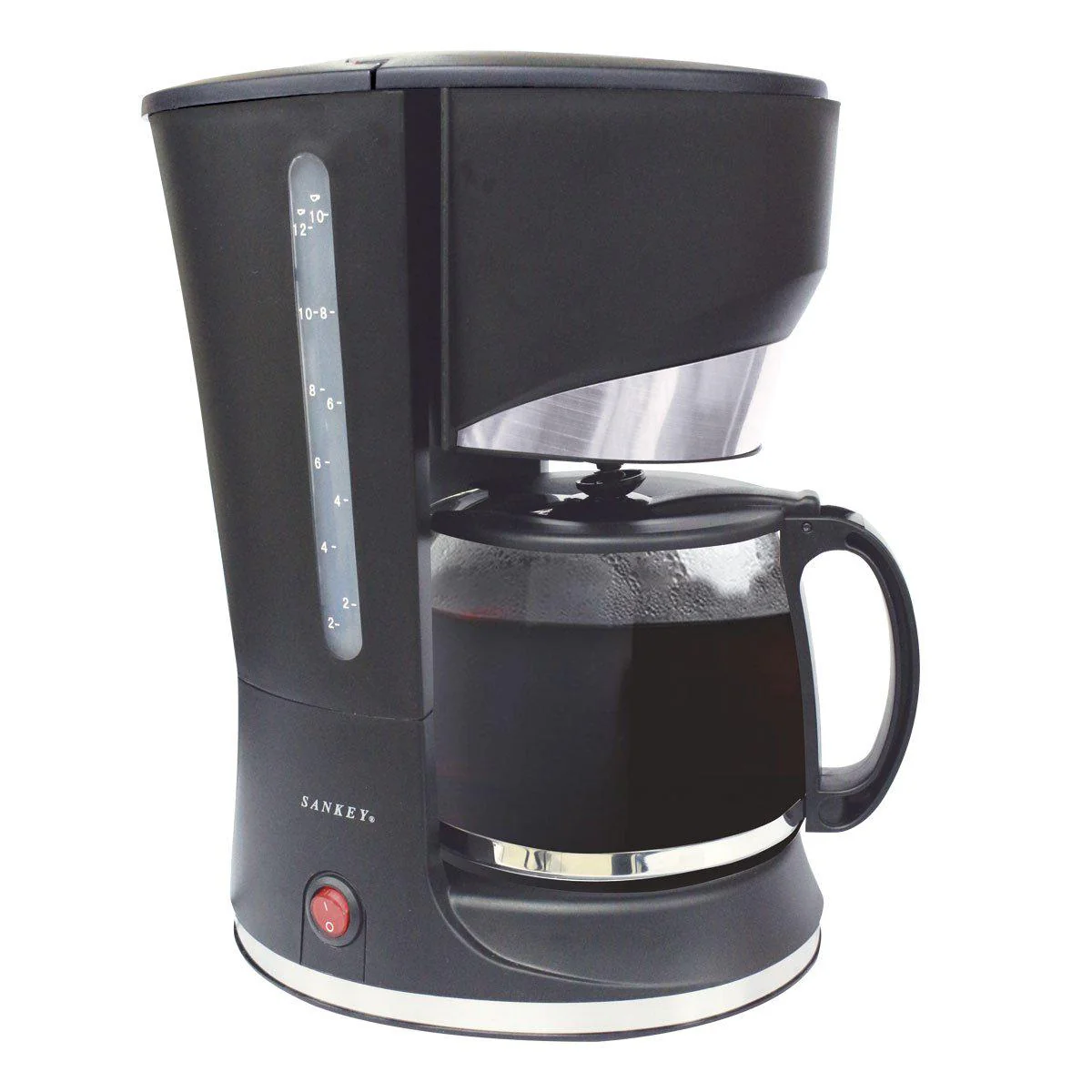 Cafetera de 12 tazas CM-1228 Sankey color negro
