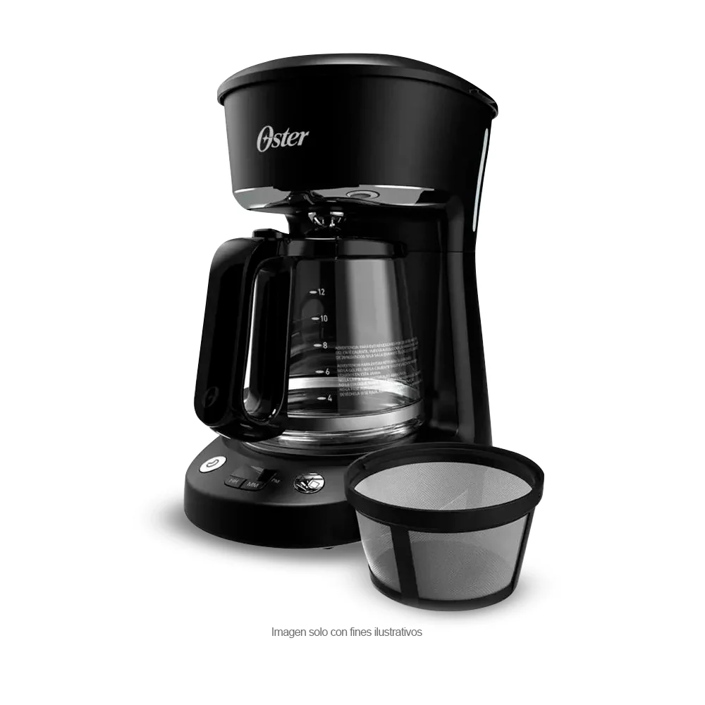 Cafetera 12 Tazas BVSTDCP121B Oster, programable con filtro permanente - Image 2