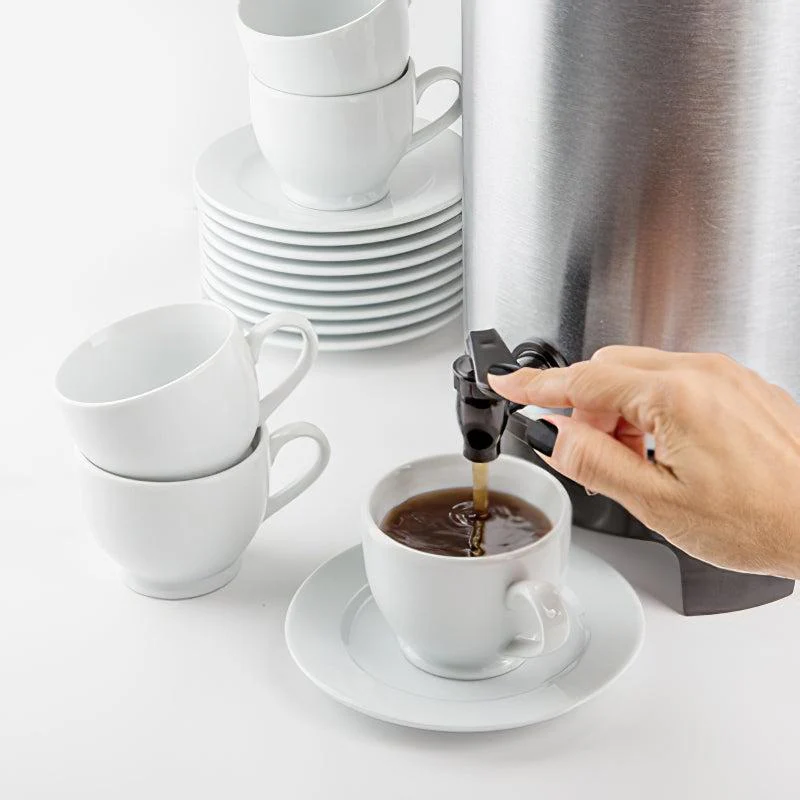 BLACK & DECKER CAFETERA PERCOLADOR 30 TAZAS CMU3000 ACERO INOXIDABLE TANQUE DE ALU - Image 2