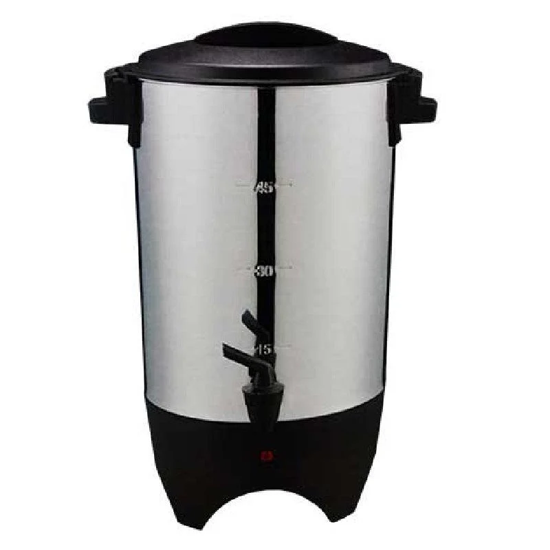 Cafetera percoladora eléctrica 45 tazas CM-4511 Sankey  acero inoxidable