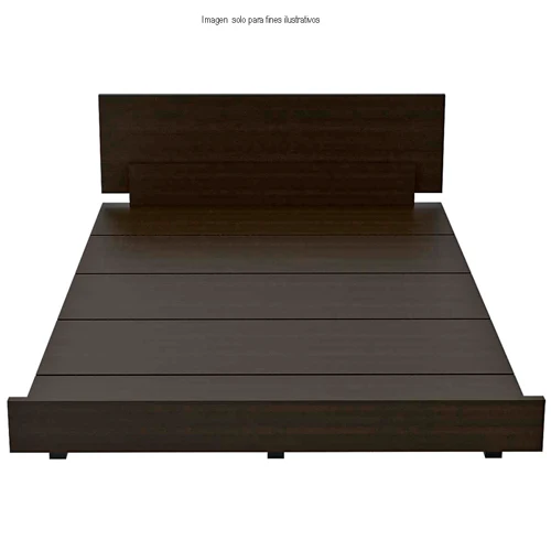 Cama baja Kaia CWM 3875 color wengue - Image 3