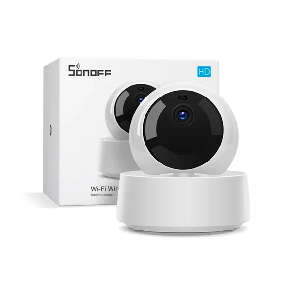 Cámara de seguridad 360° sensor&sirena GK200 wifi SONOFF - Image 3