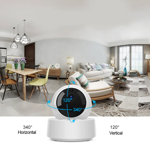 Cámara de seguridad 360° sensor&sirena GK200 wifi SONOFF - Image 7