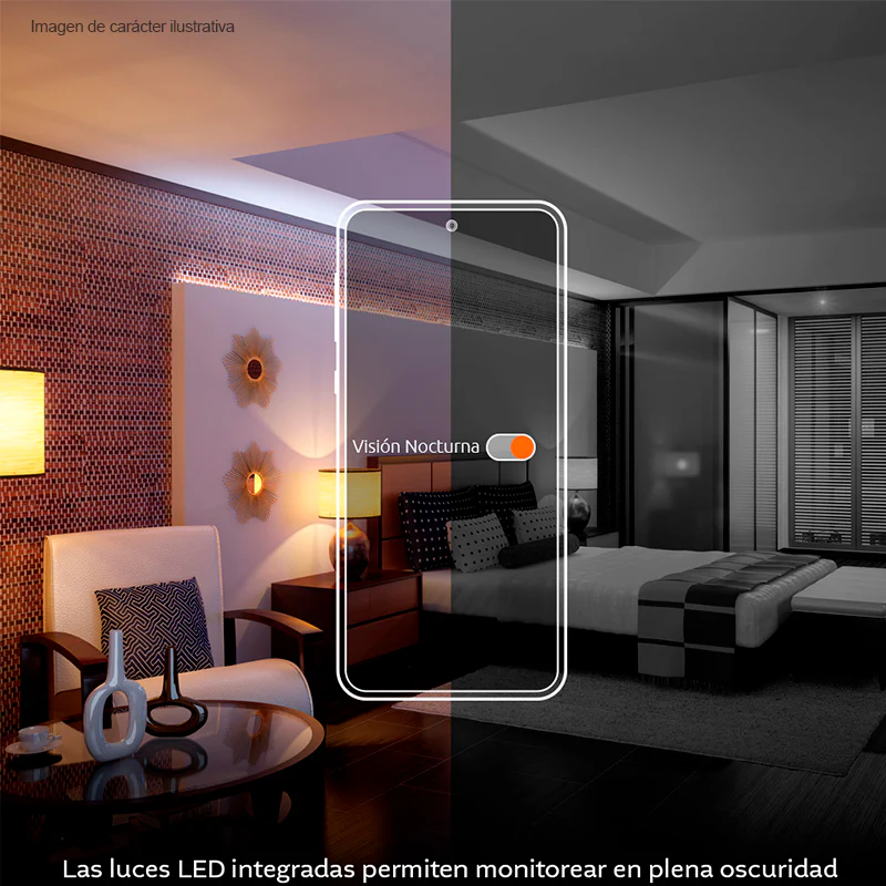 Cámara inteligente NHC-IP11 2PK motorizada Wi-Fi – interior con cable, Nexxt Home - Image 5