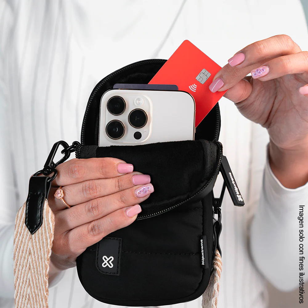 Bolso para teléfonos KCB-450 Klip color negro - Image 3
