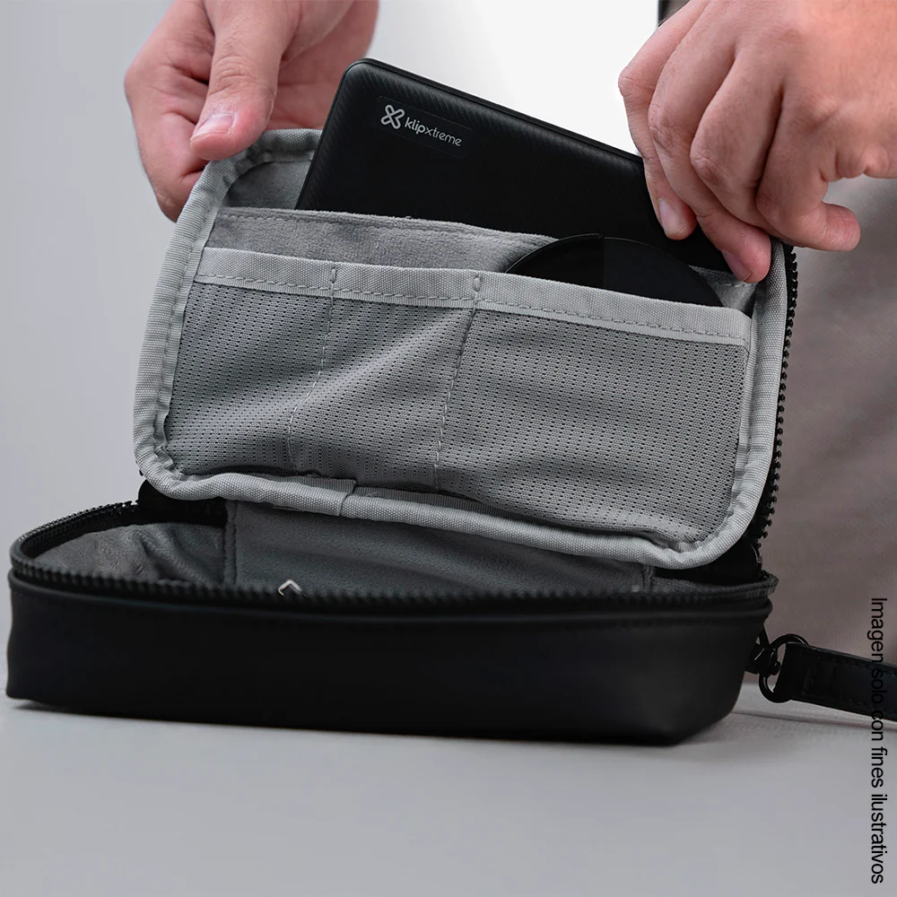 Case tech organizer KTO-250 Klip color negro - Image 3