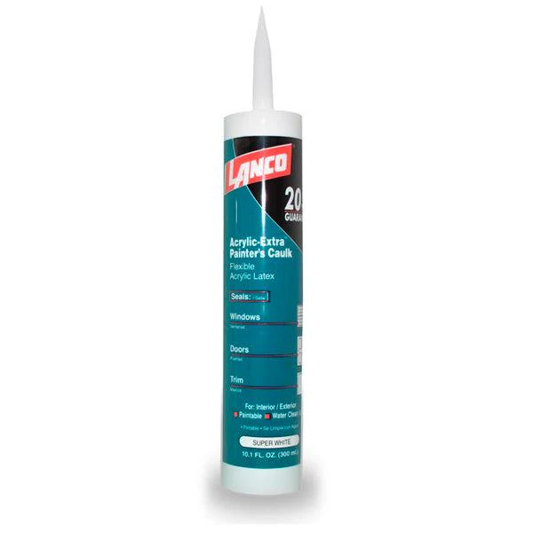 LANCO  PEGAMENTO CAULKING ACRILICO BLANCO