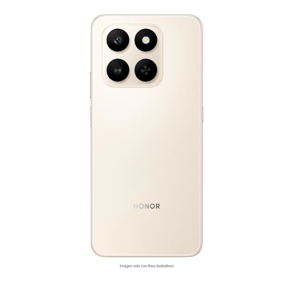 Celular 400 Smart Honor 8GB + 256GB pantalla 6.7", color Desert Gold, Dual Card - Image 3