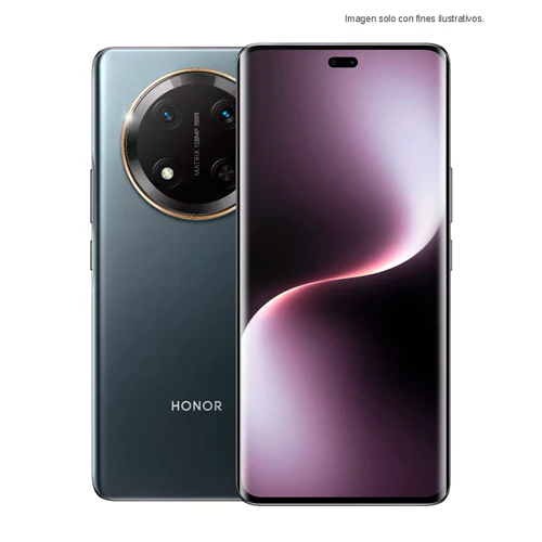 Celular Magic7 Lite Honor 5G 8GB +256Gb color Titanium black Dual Card
