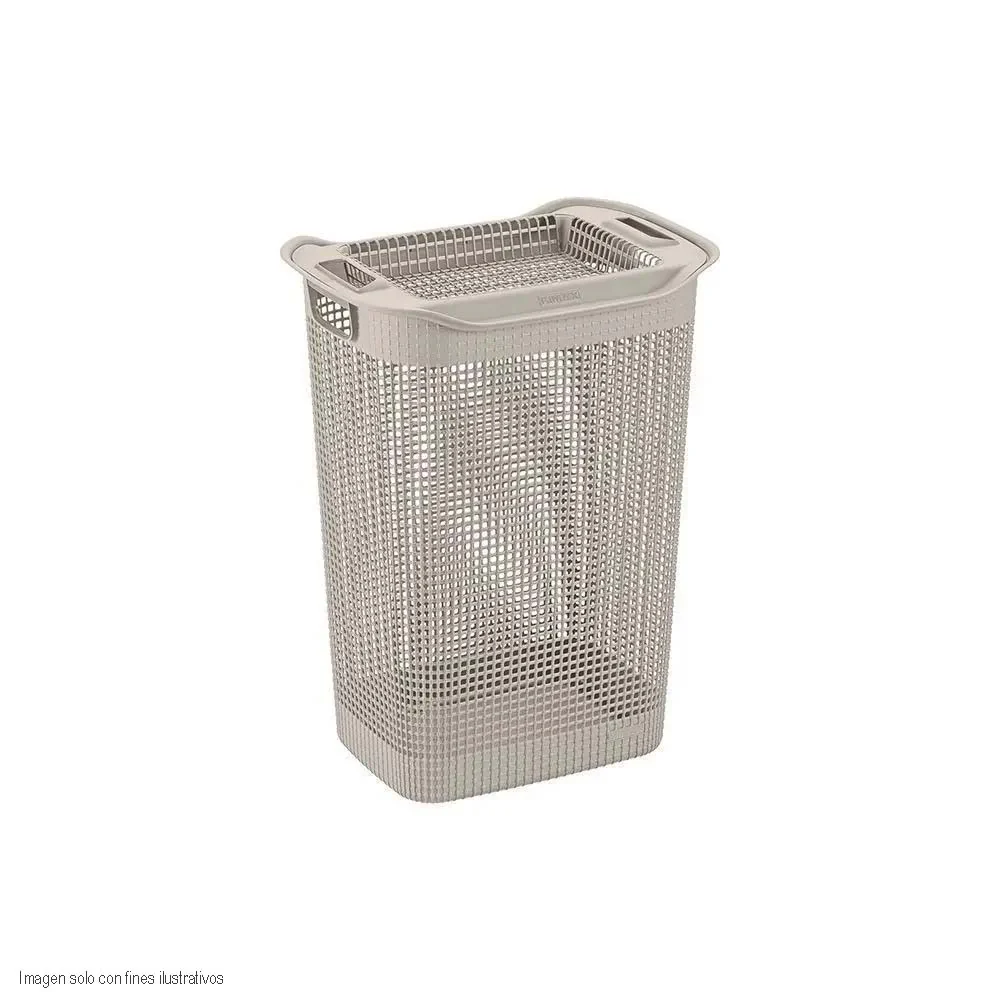 Cesta para ropa 11784-XP Rimax Linum Taupe color beige
