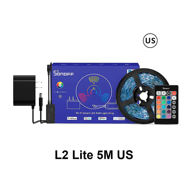 Cinta LED RGB para interior de 5M L2 Lite Wifi Sonoff - Image 2