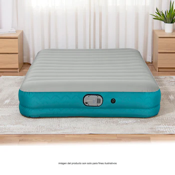 Colchón inflable AlwayzAire Fortech 69078 Bestway Dimensiones: 203 cm x 152 cm x 36 cm - Image 2