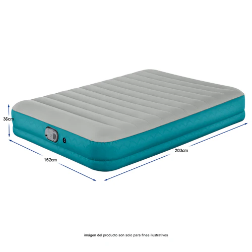 Colchón inflable AlwayzAire Fortech 69078 Bestway Dimensiones: 203 cm x 152 cm x 36 cm - Image 3