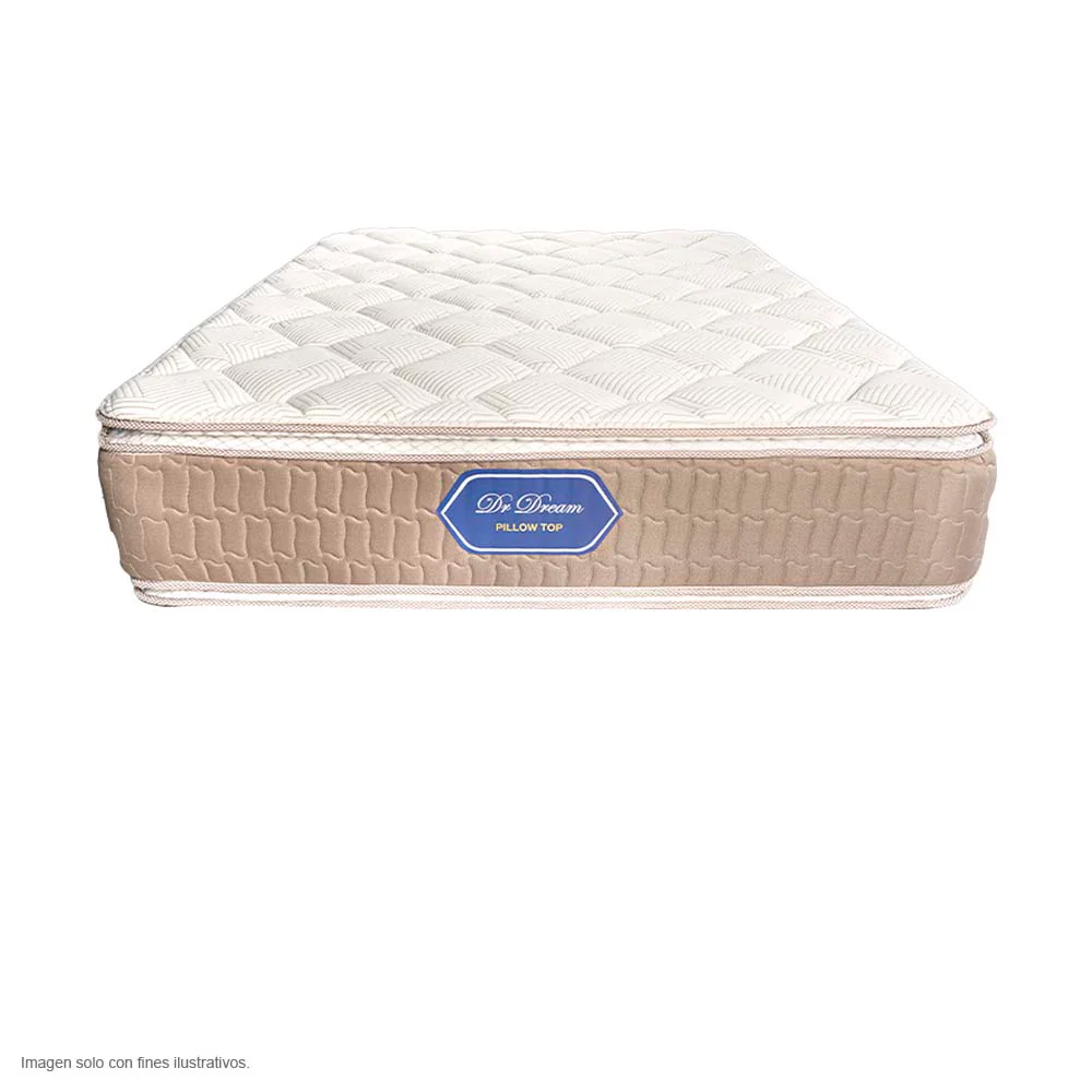 Colchón Pillow Top tamaño Queen 405 resortes Dr. Dream - Image 2