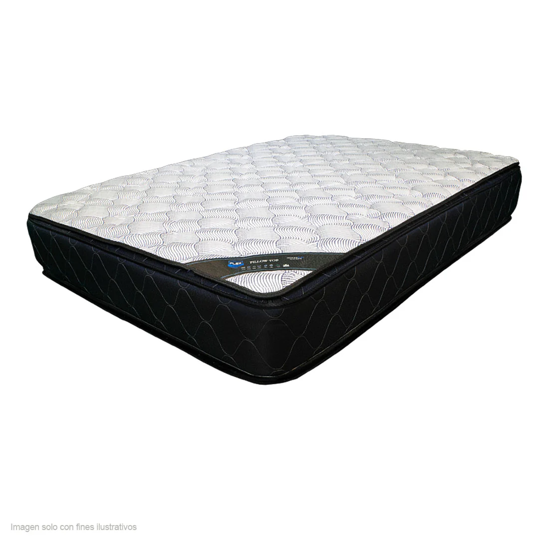 Colchón Pillow Top Queen Flex