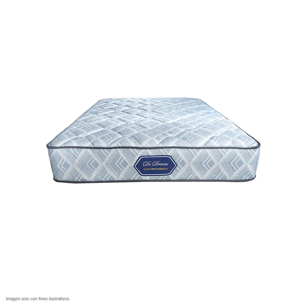 Colchón semi ortopédico twin DR. Dream  DR-1021, 225 resortes