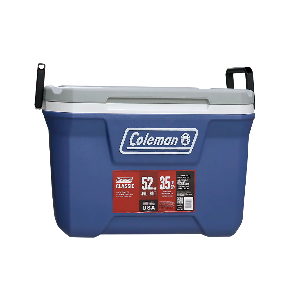 Hielera 52Qts color azul Serie 316 modelo 2179158 Coleman