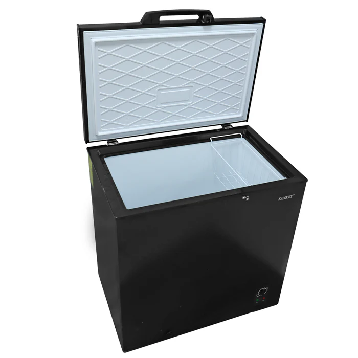 Congelador horizontal 7pc Sankey RFC-791BL en color negro mate - Image 6