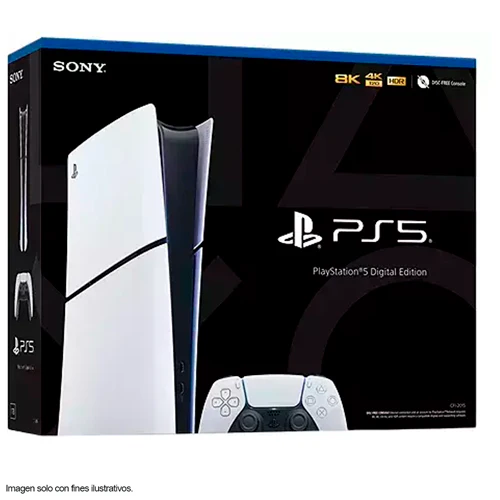 Consola para video juego PS5 Sony Versión Slim Sin Juego - Image 3