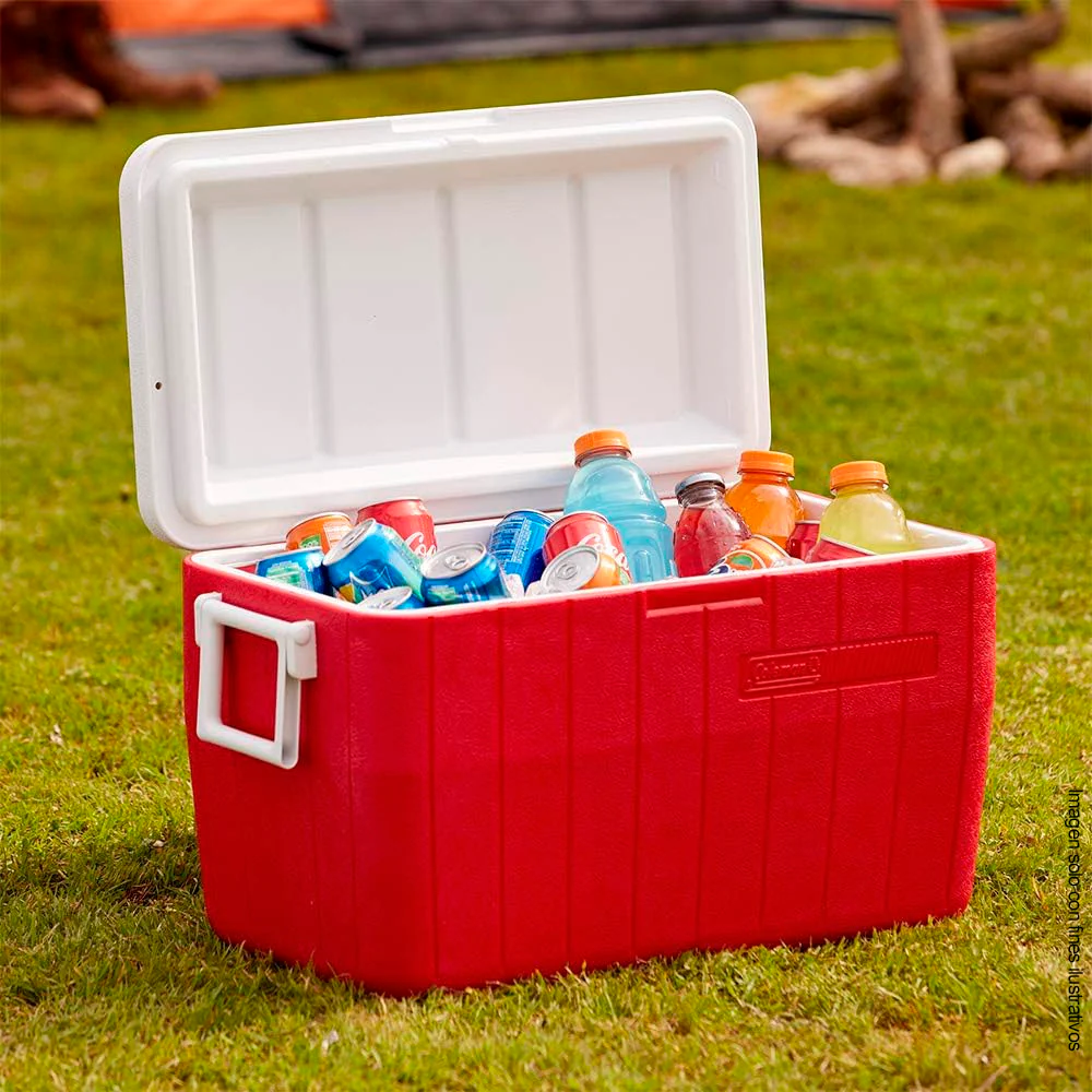 Hielera 48Qts color rojo C004 / 3000000154 Coleman - Image 3