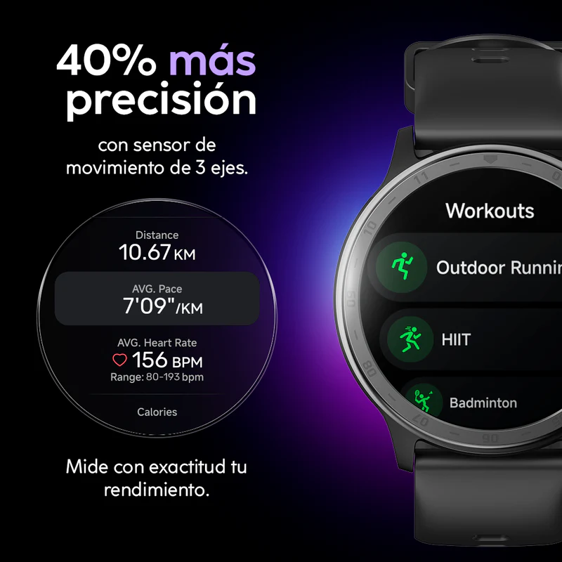Smartwatch, Aura Pro2 Gen2, CT-AURAP2-9, Cubitt, chocolate - Image 3