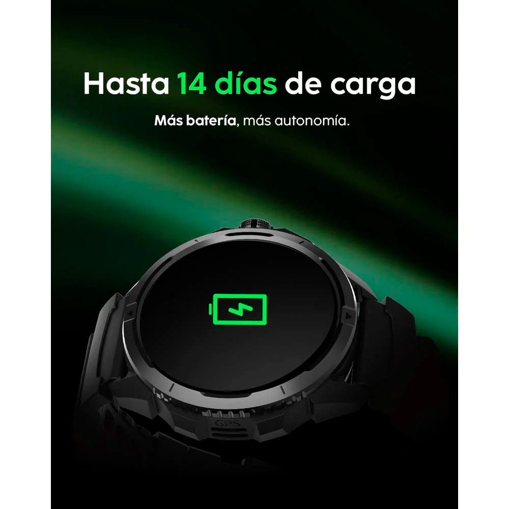 Smartwatch, pantalla AMOLED de 1.48” CT-TERRA1 Cubitt color negro - Image 4