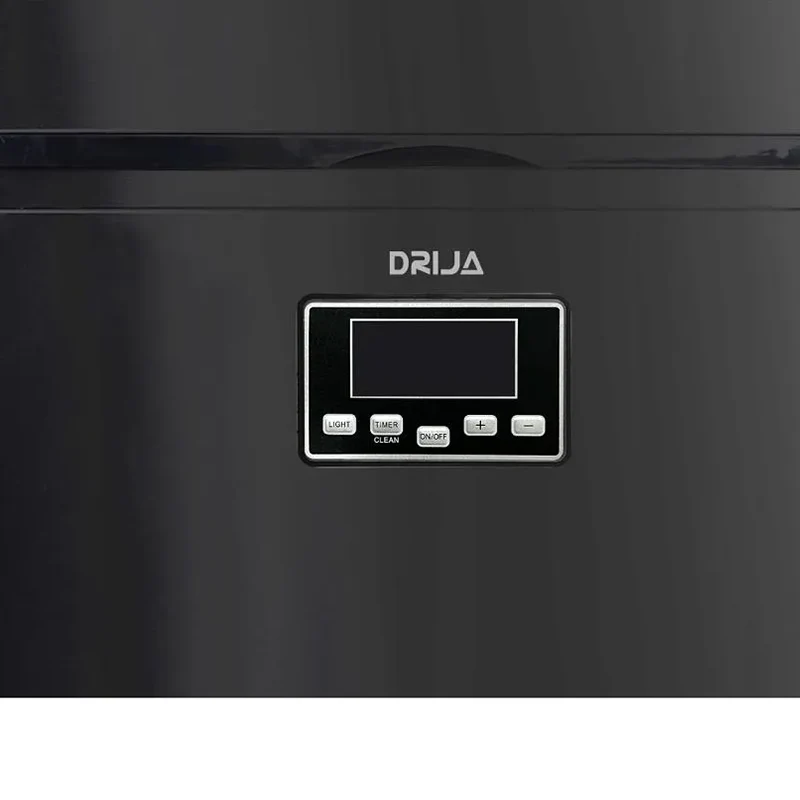 Fabricador de hielo FH45- Black | Drija, acero inoxidable Capacidad 45kg, forma de hielo cubos cuadrados producción continua. - Image 4
